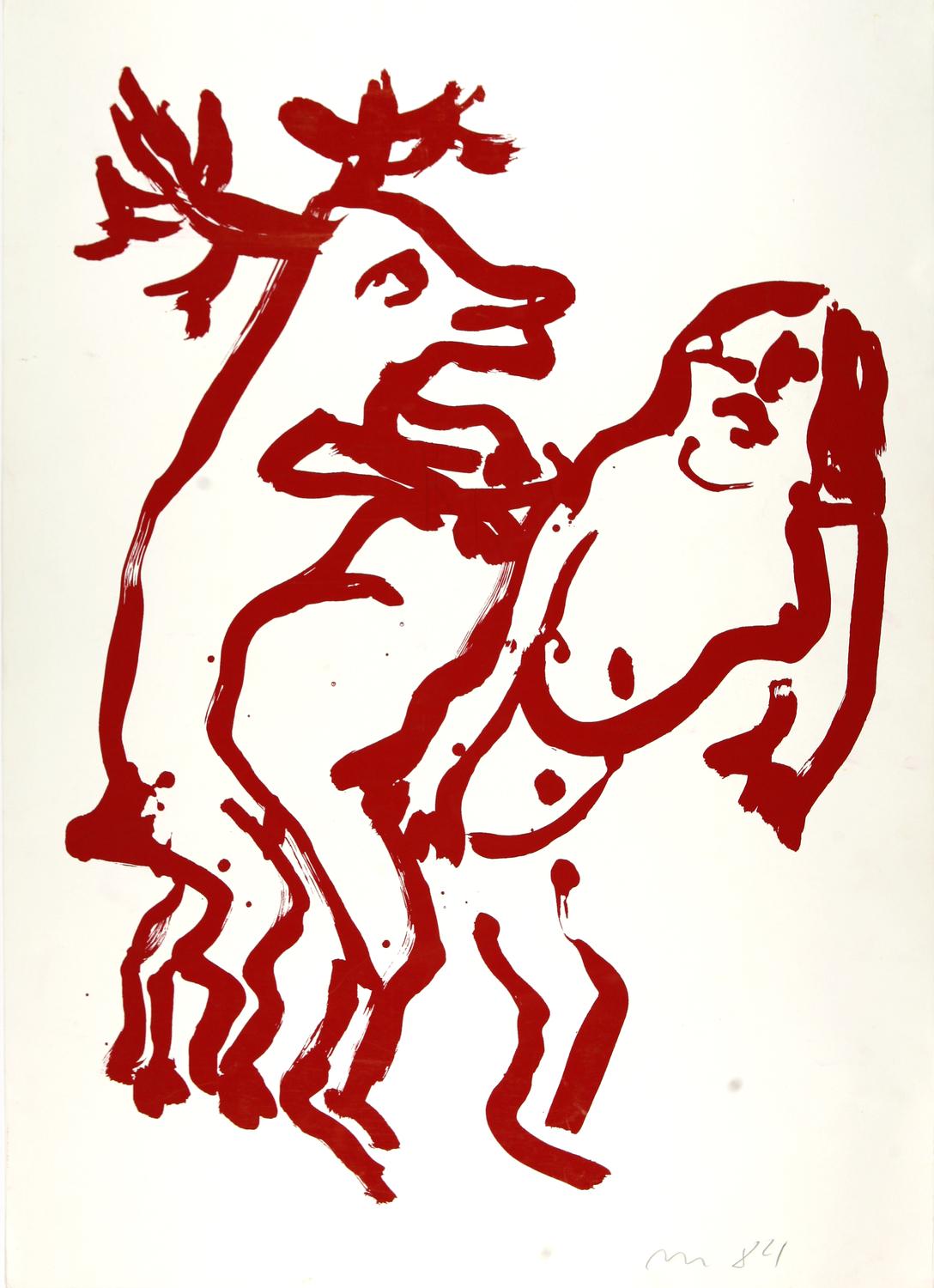 Ohne Titel - Otto Muehl 