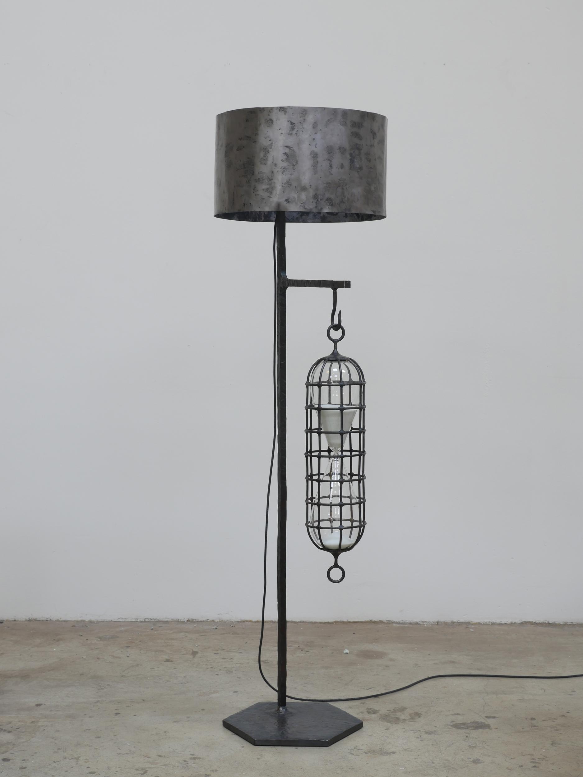 Caged Hourglass - Atelier Van Lieshout 
