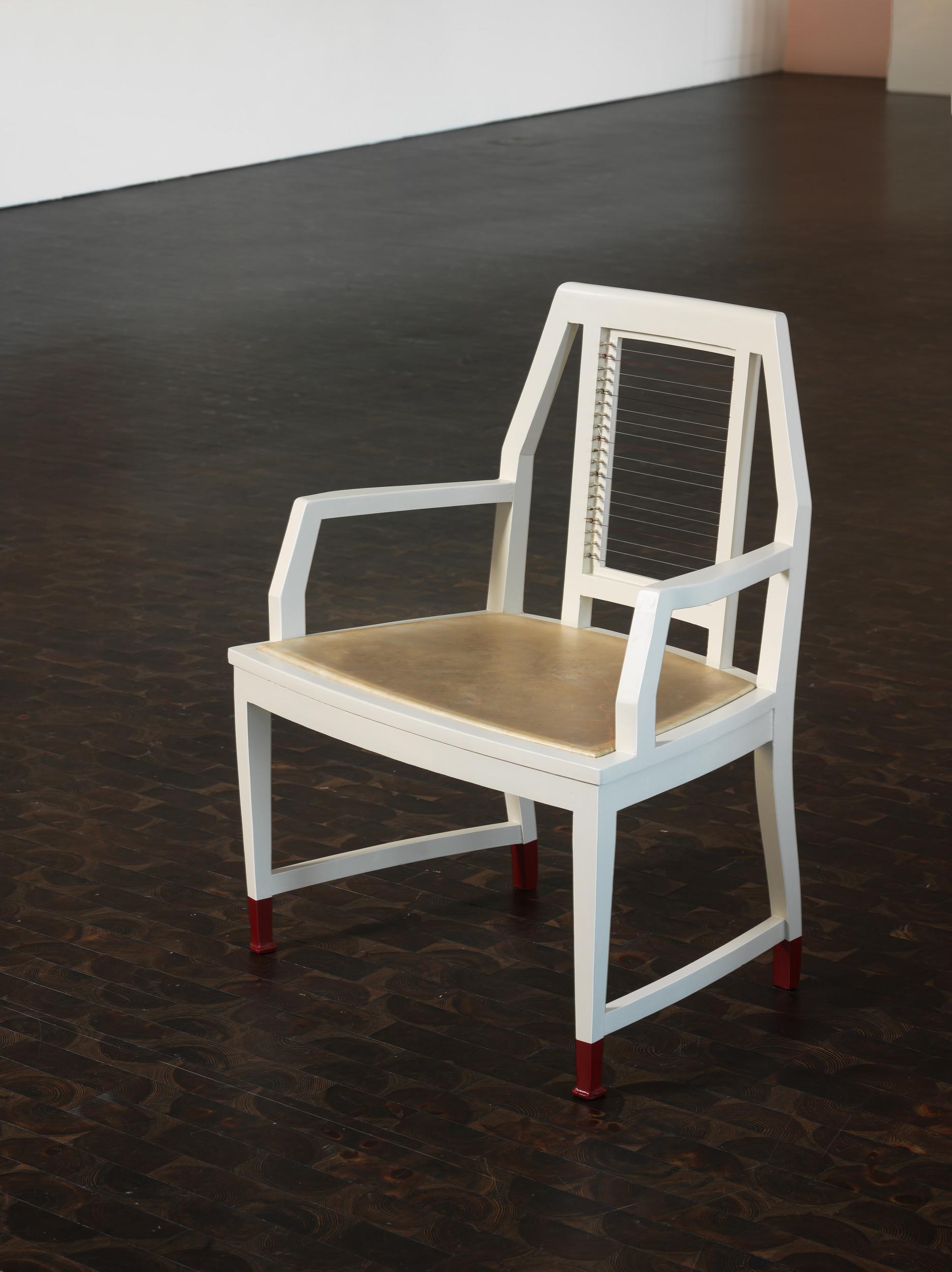Music Room Darmstadt, Armchair Harp and Drum - Nevin Aladağ 