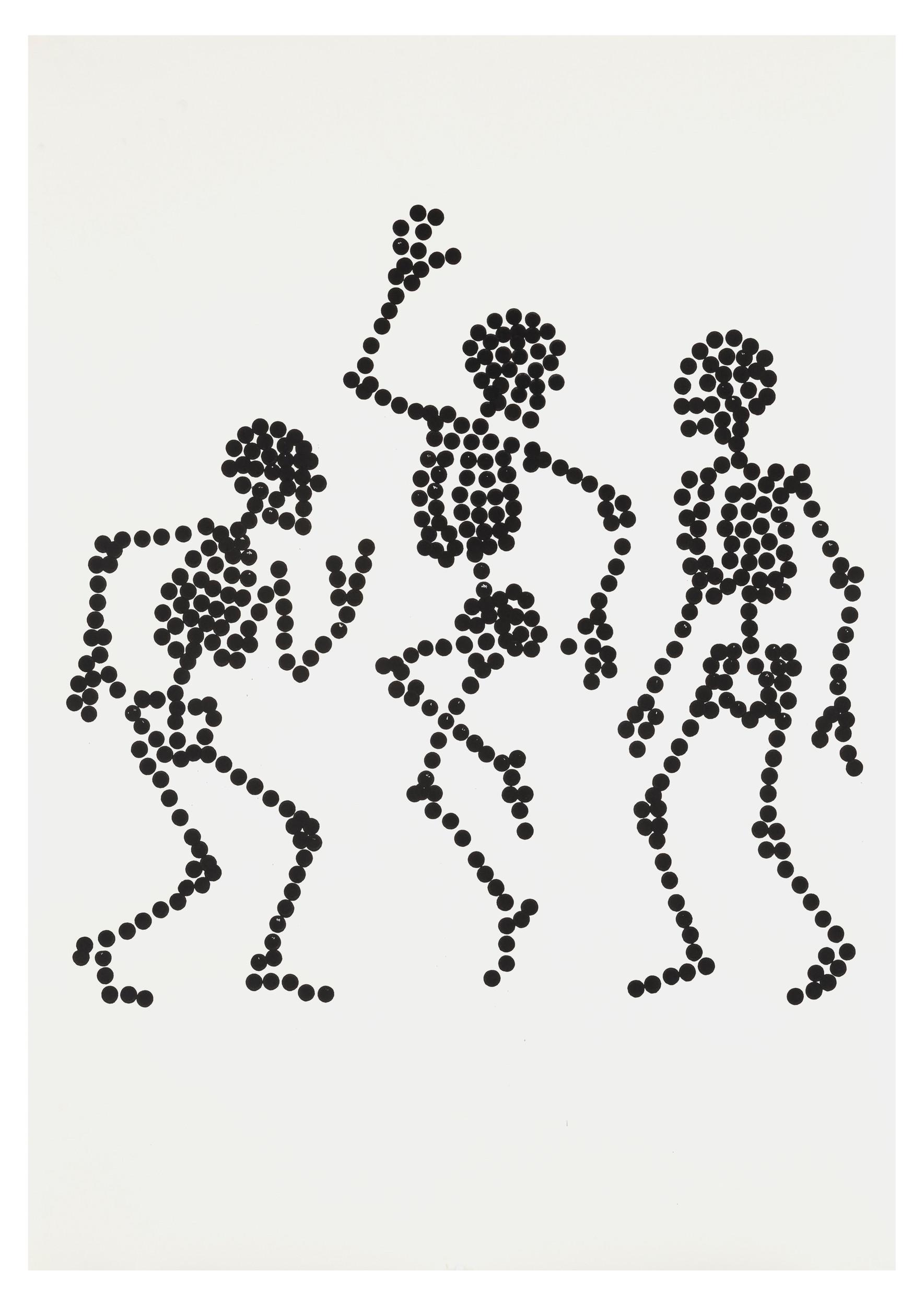 Dance to Dust (Drawings) 03 - Carlos Amorales 