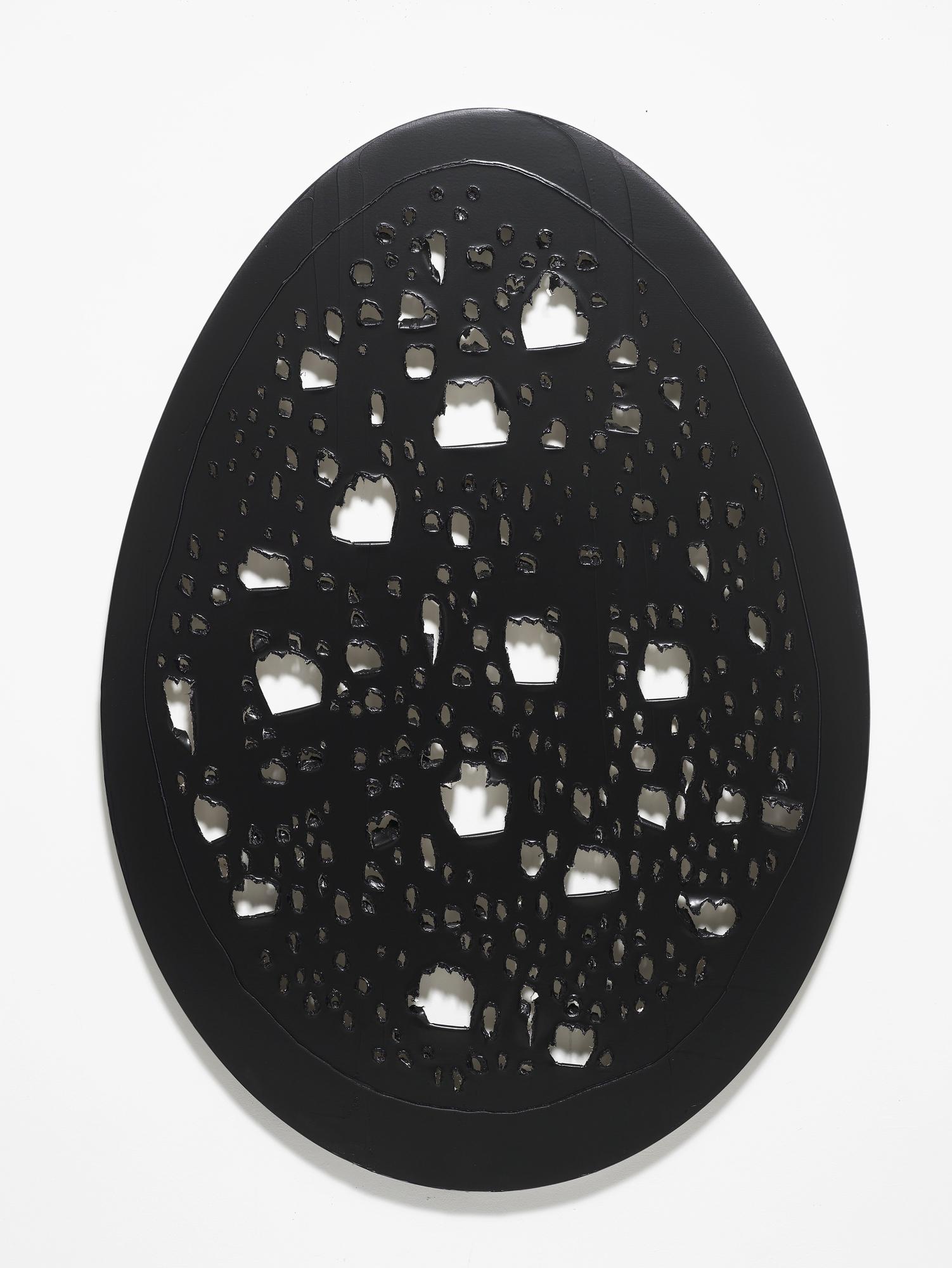 Holy Egg (Black GT Reversed) - Gavin Turk 