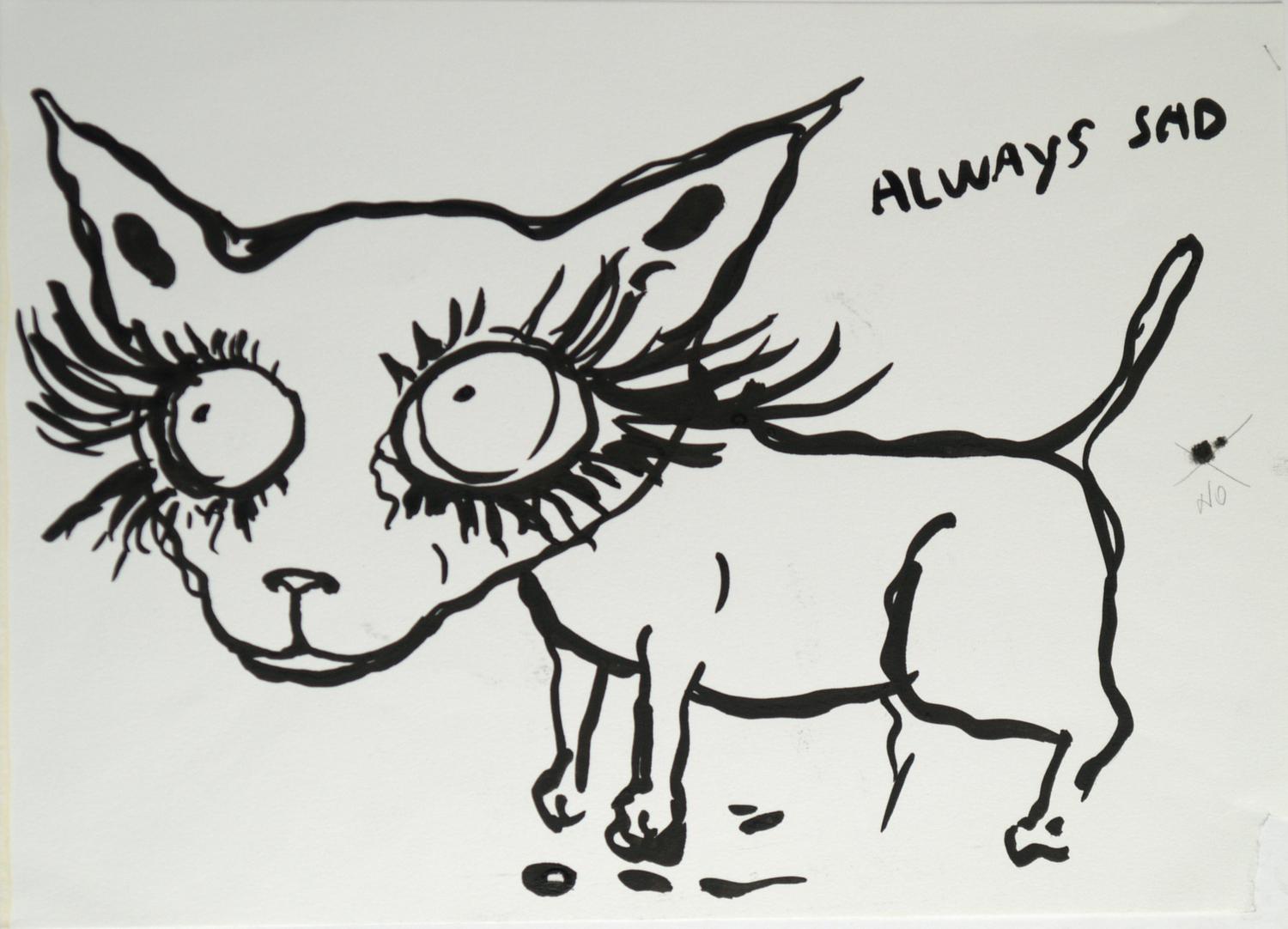 Ohne Titel (Always Sad) - Bjarne Melgaard 
