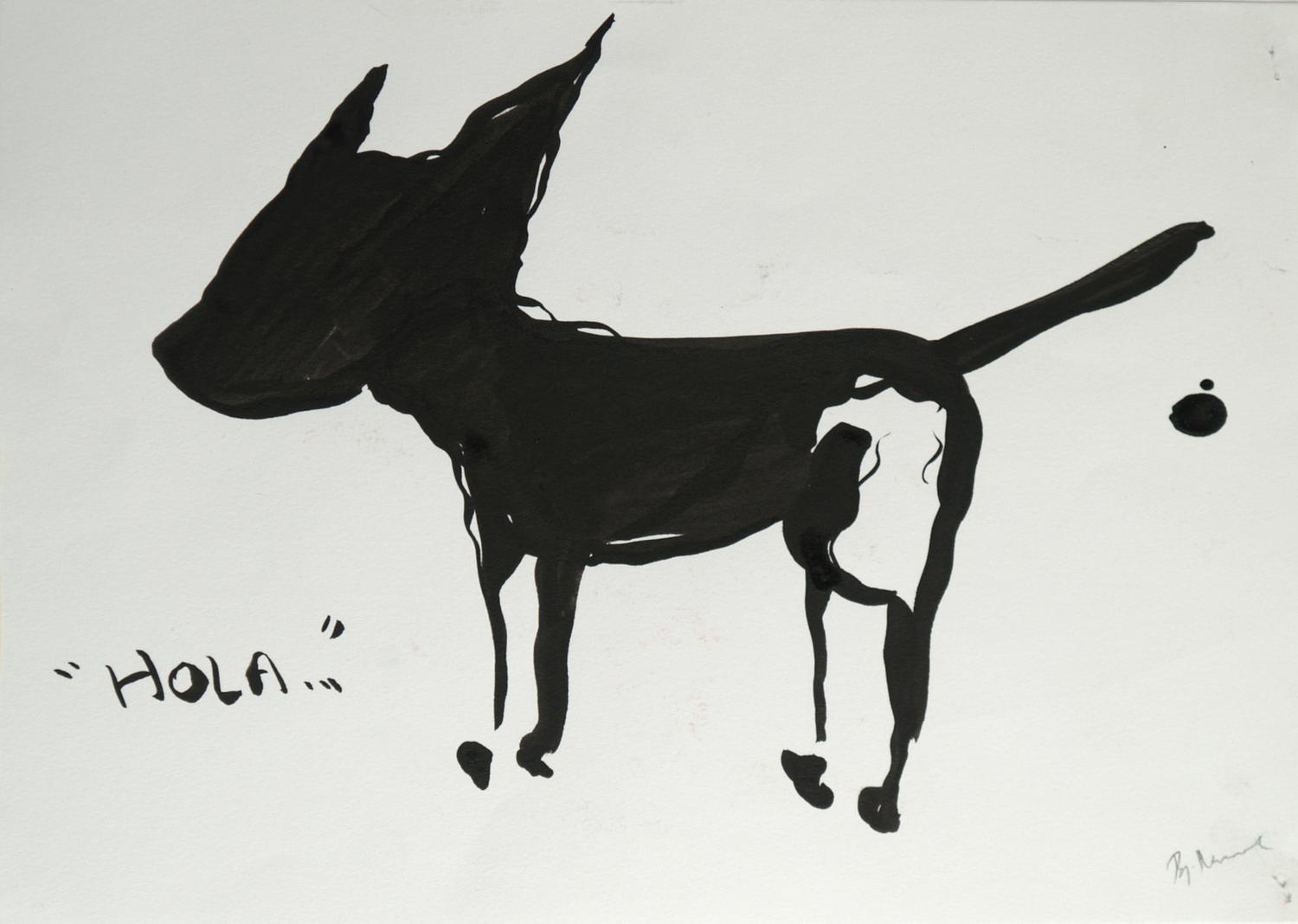 Ohne Titel (Hola) - Bjarne Melgaard 