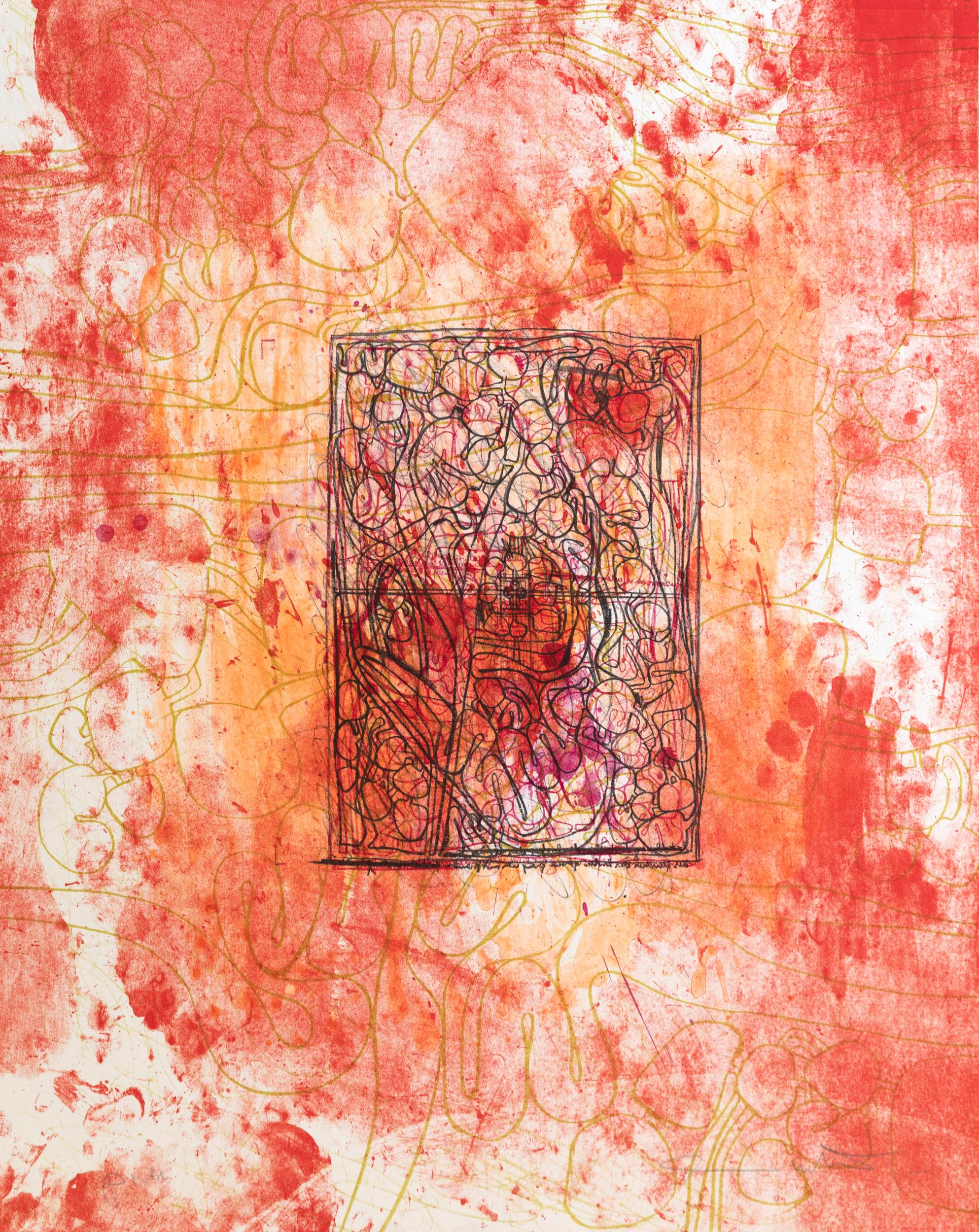 o.T. (Jahn Mappe II) - Hermann Nitsch 
